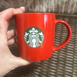Starbucks Coffee Mug Cup 2020 Red Classic Mermaid Green Logo 12 oz.
